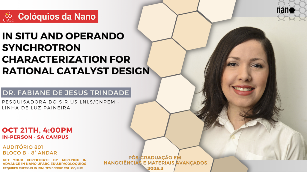 Desvendando Sítios Ativos: O Próximo Colóquio da Nano Explora o Futuro do Design de Catalisadores